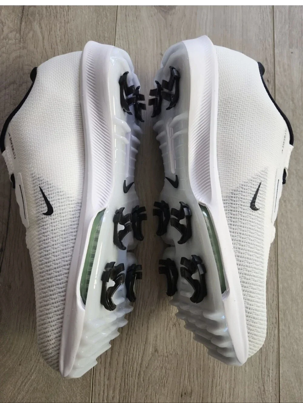 Nike Men Size 7 Wide Infinity Tour BOA 2 Golf Cleats Shoes White FN6730-100